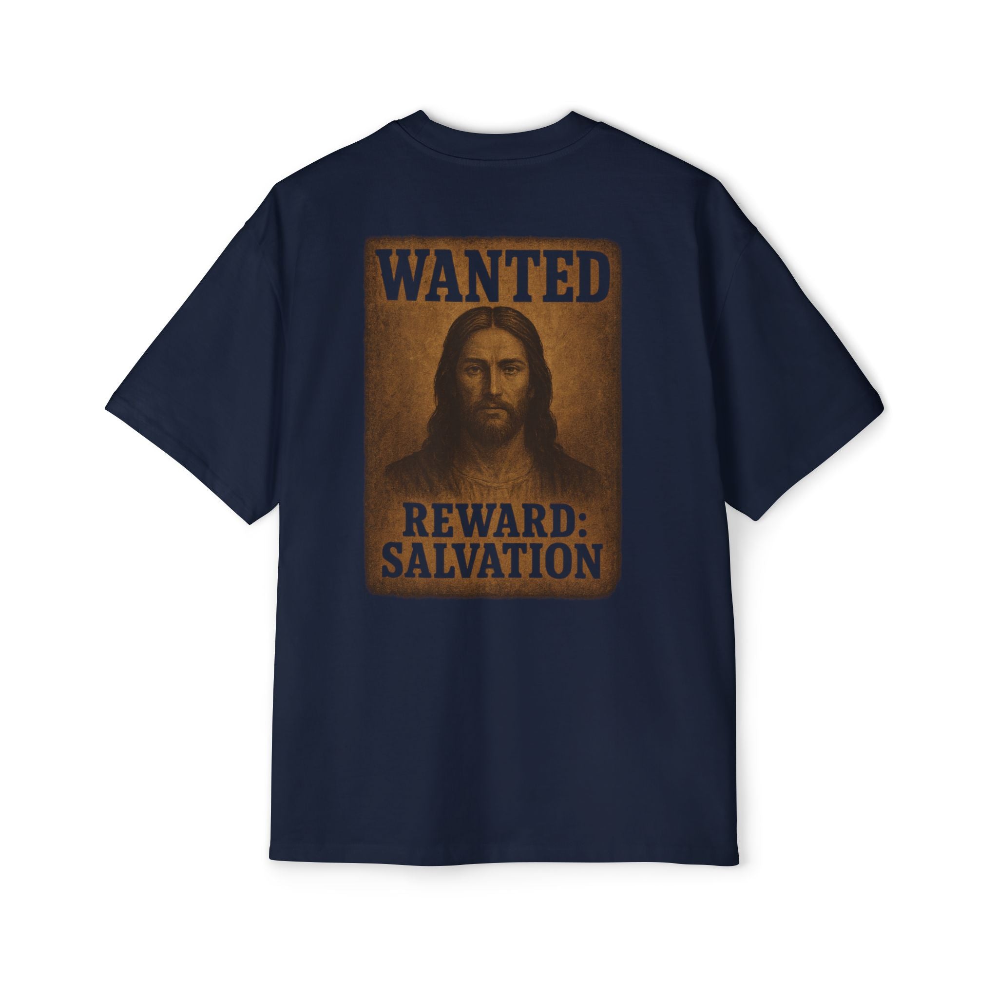 JESUS IS WANTED - OVERSIZED TEE