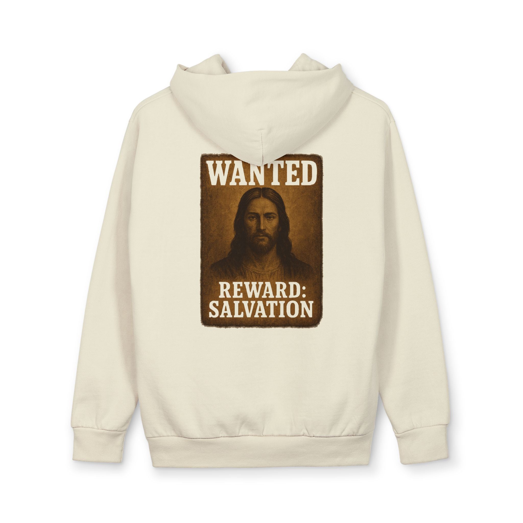 JESUS IS WANTED – OVERSIZED HOODIE