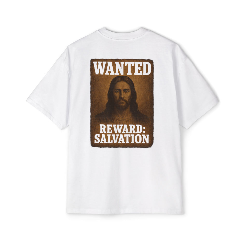 JESUS IS WANTED - OVERSIZED TEE