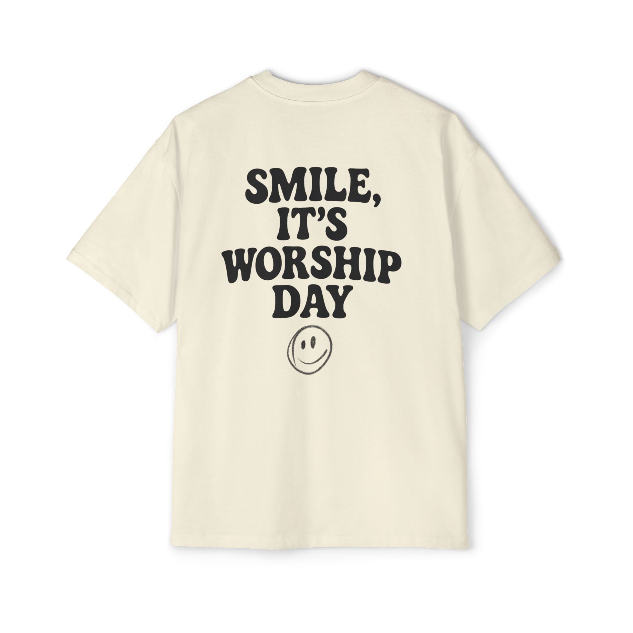 WORSHIP DAY – OVERSIZED TEE