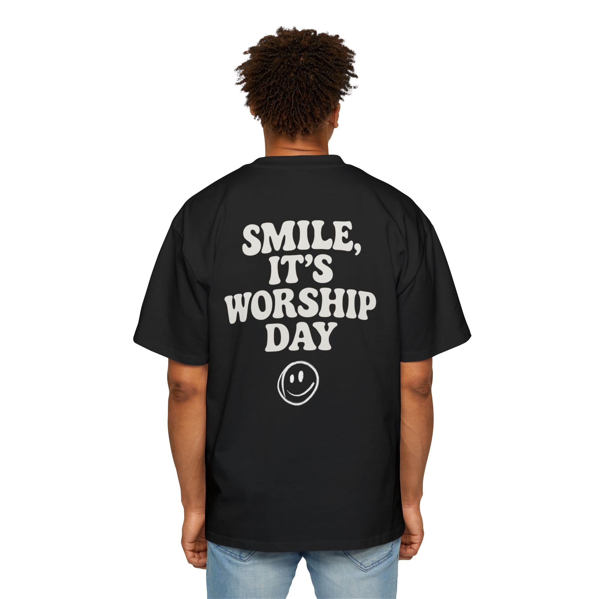 WORSHIP DAY – OVERSIZED TEE