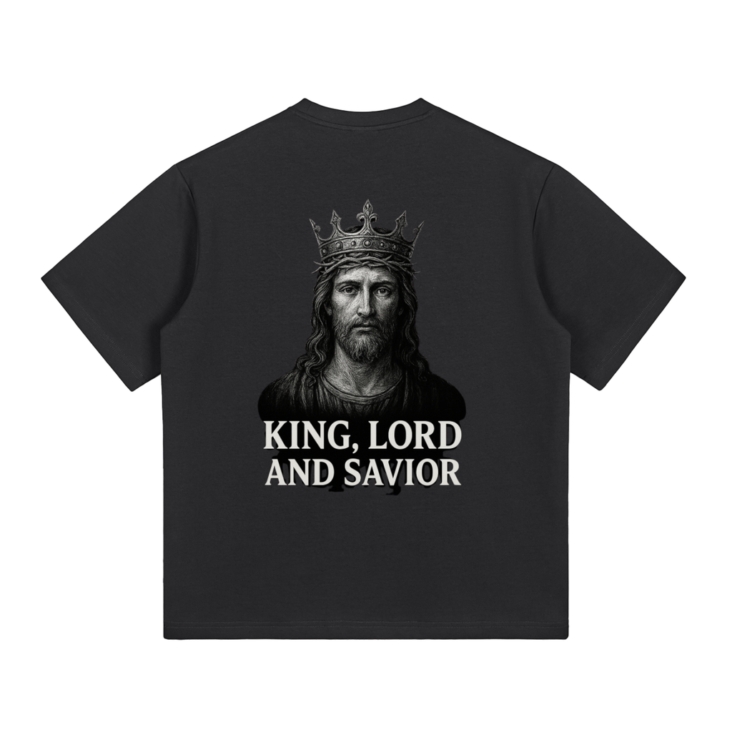 King, Lord and Savior - Black T-Shirt