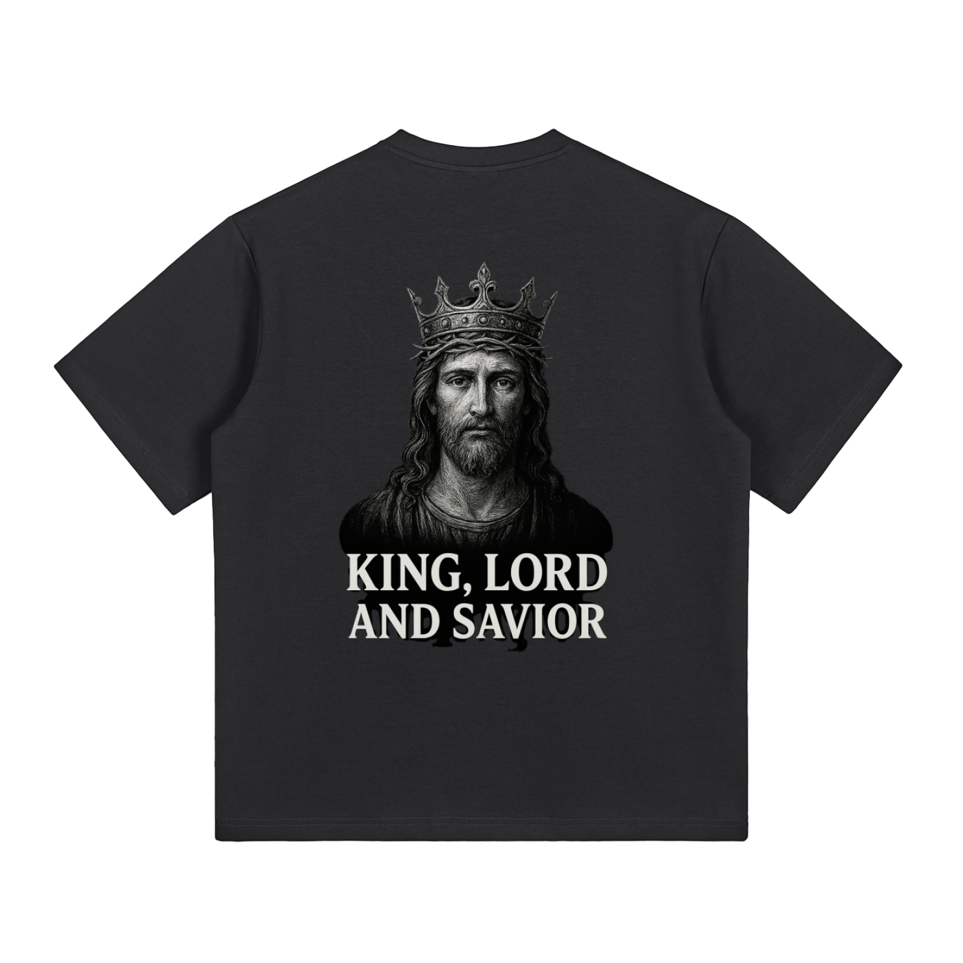 King, Lord and Savior - Black T-Shirt