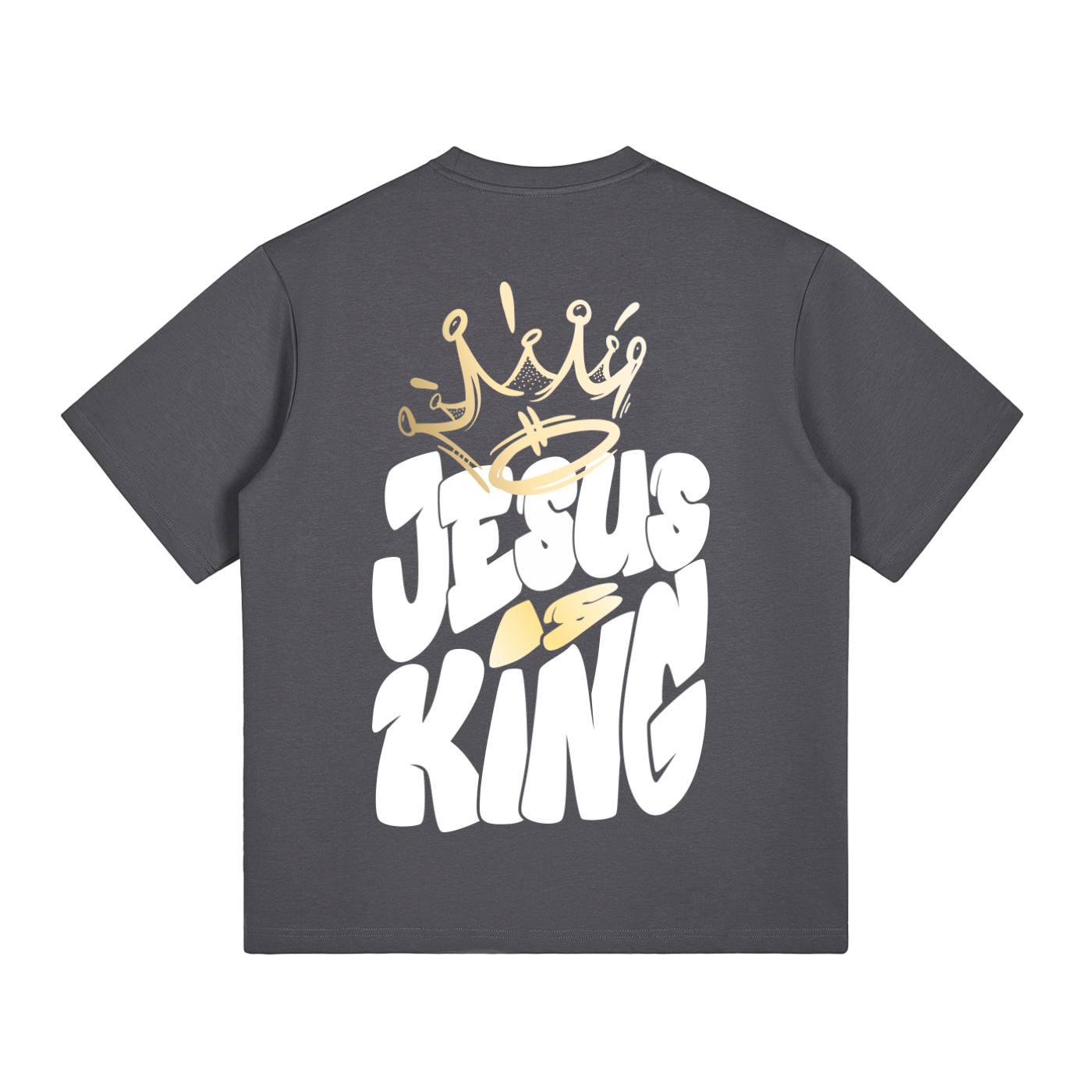 Jesus Is King - Gray T-Shirt