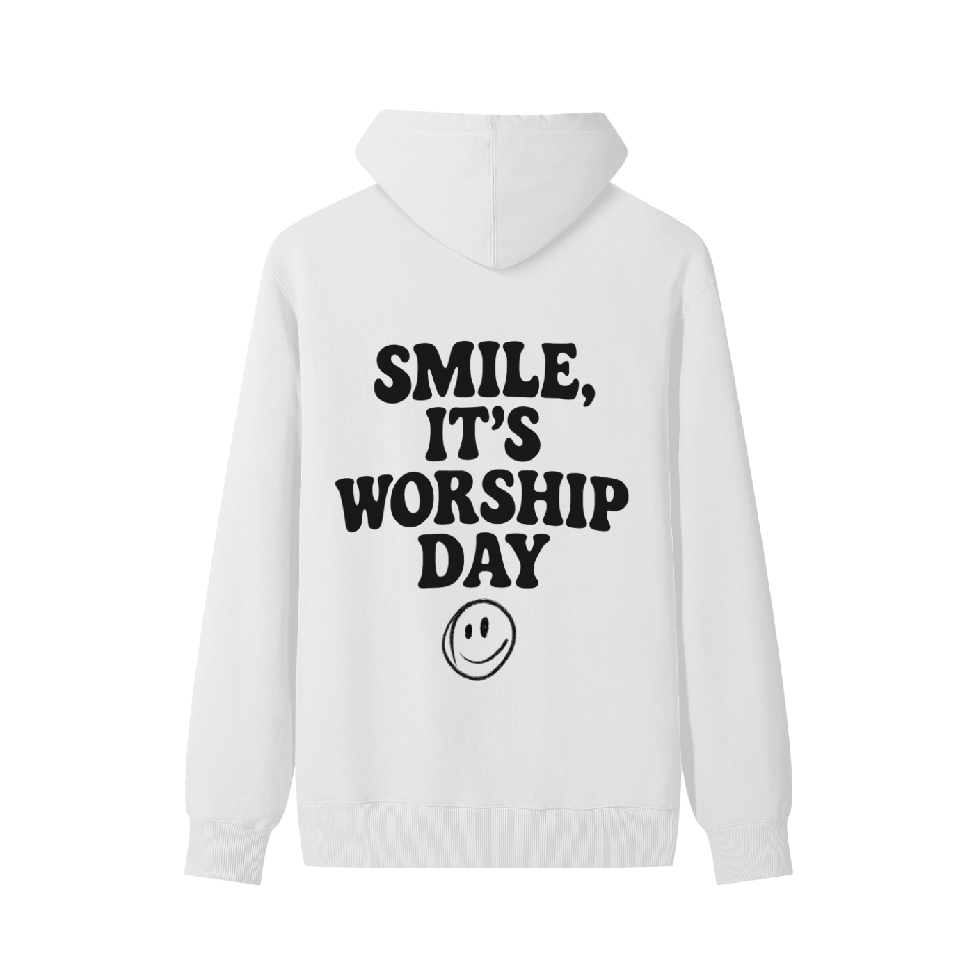 Worship Day - White Hoodie