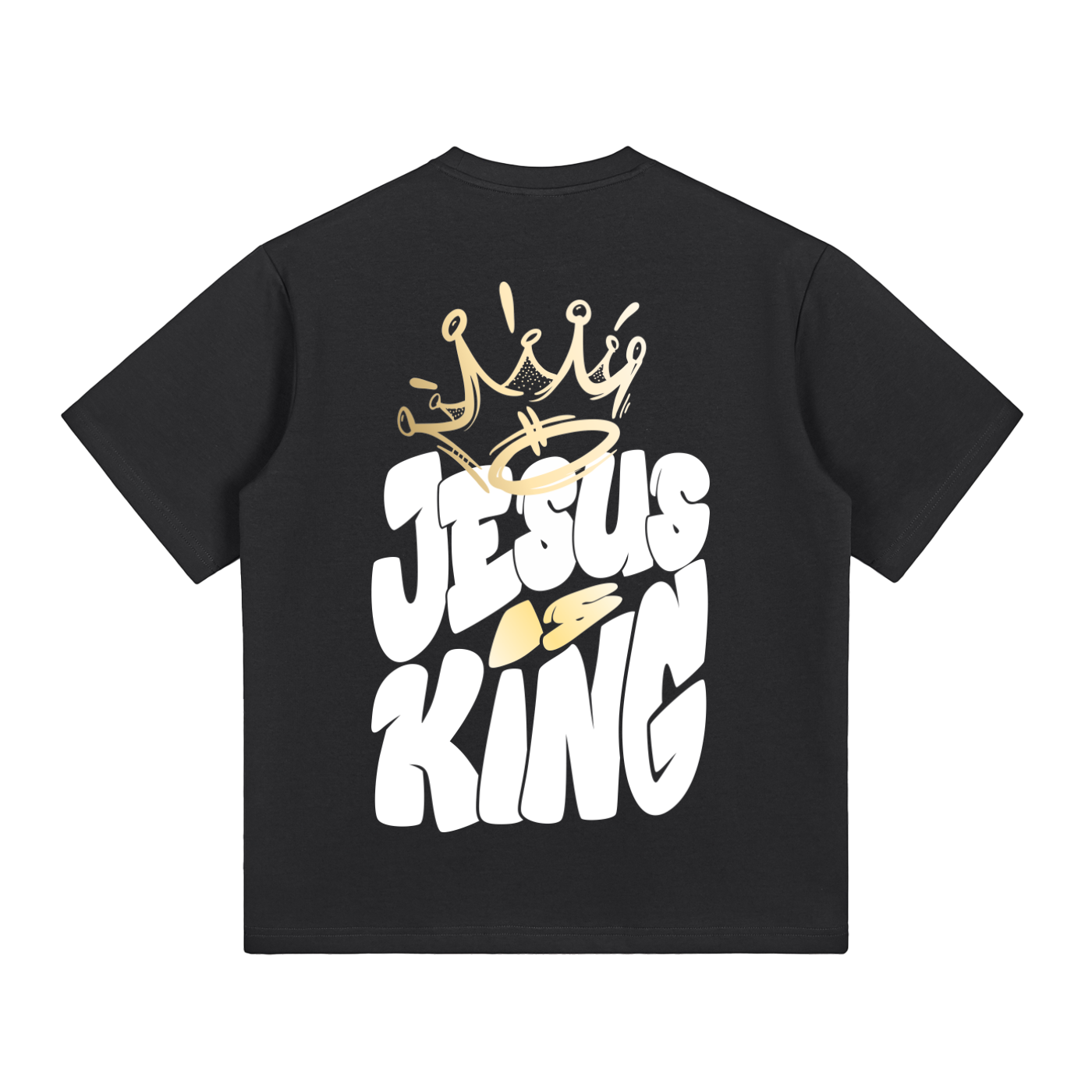 Jesus Is King - Black T-Shirt